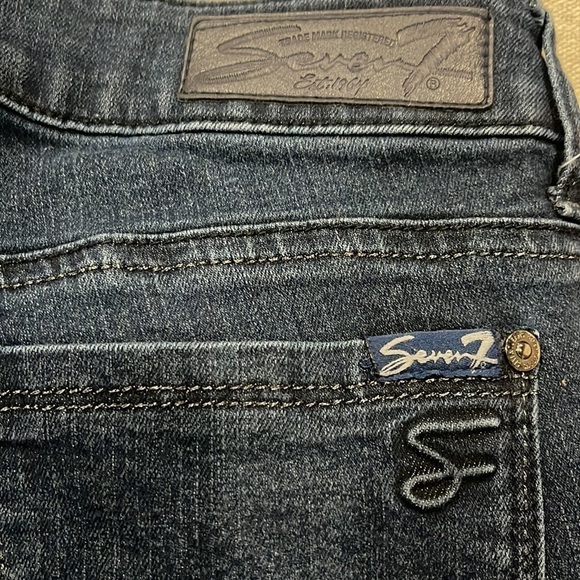 Seven7 jeans Flare Sz 6. Excellent Condition Like New - Picture 4 of 9